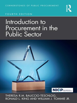 cover image of Introduction to Procurement in the Public Sector